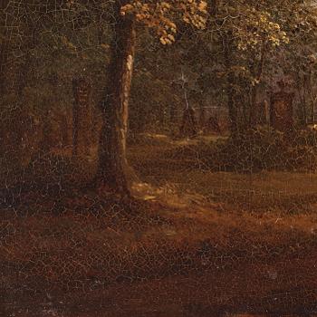 Solna kyrka och kyrkogård.