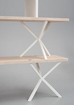Per Söderberg, bokhylla, specialbeställd "NEB Shelving System", No Early Birds.