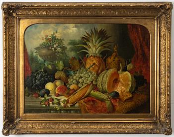 George Lance, hans art, Fruktstilleben.