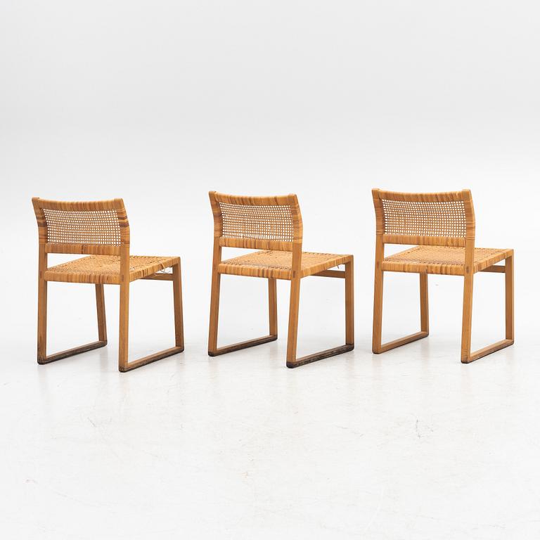 Børge Mogensen, a set of six model 'BM61' chairs, mid 20th Century.