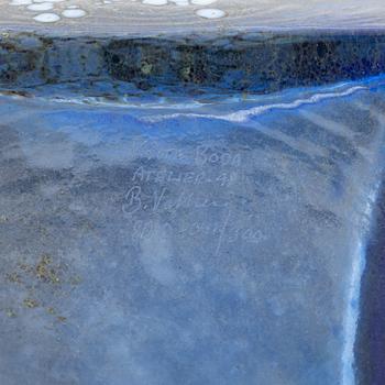 Bertil Vallien, a glass vase, Kosta Boda, 1991.