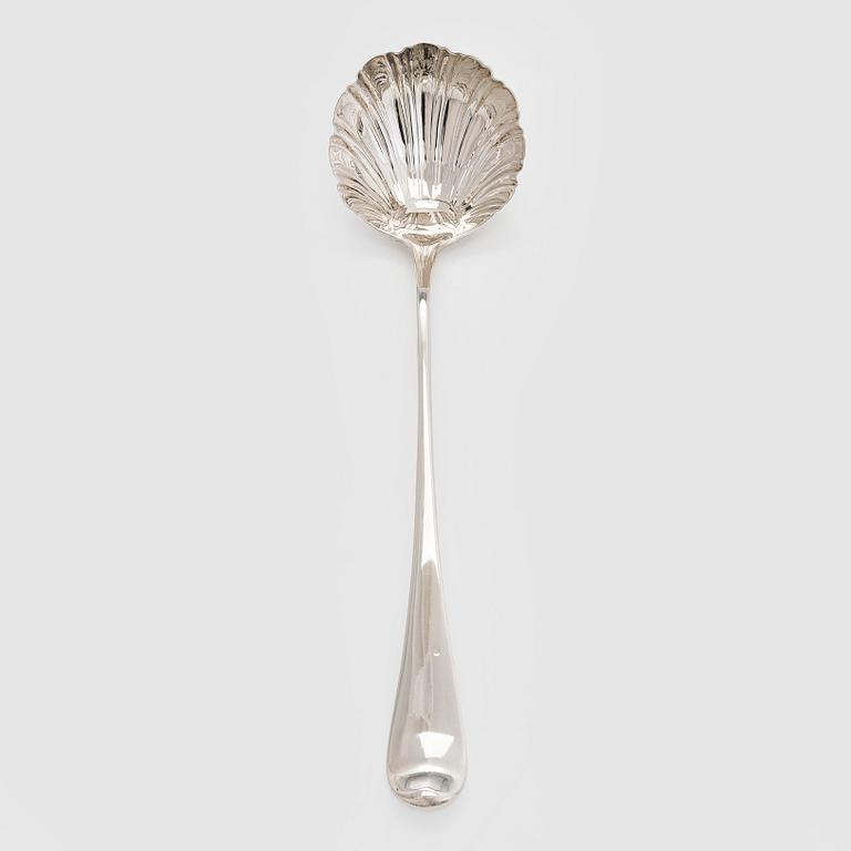 Kauha, sterling hopeaa, Lontoo Englanti 1761.