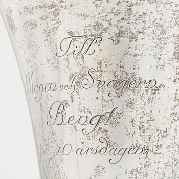 Cup, silver, GAB, Stockholm 1912.