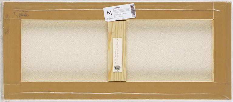 Märta Måås-Fjetterström, a 'Crocus' textile, c. 25 x 62 cm, signed AB MMF.