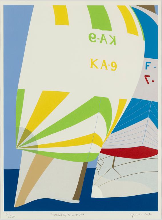 Franco Costa, "Stand by to luff up".