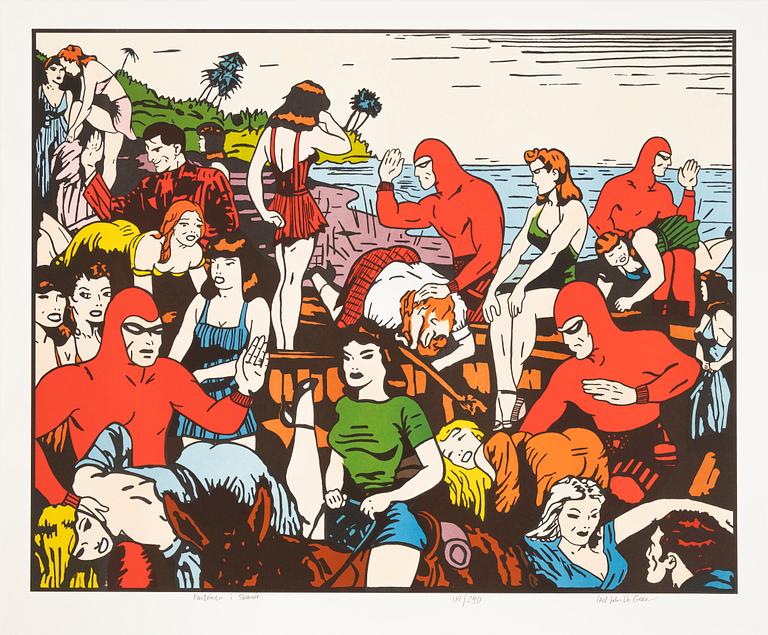 Carl Johan De Geer, "Fantomen i Skanör".