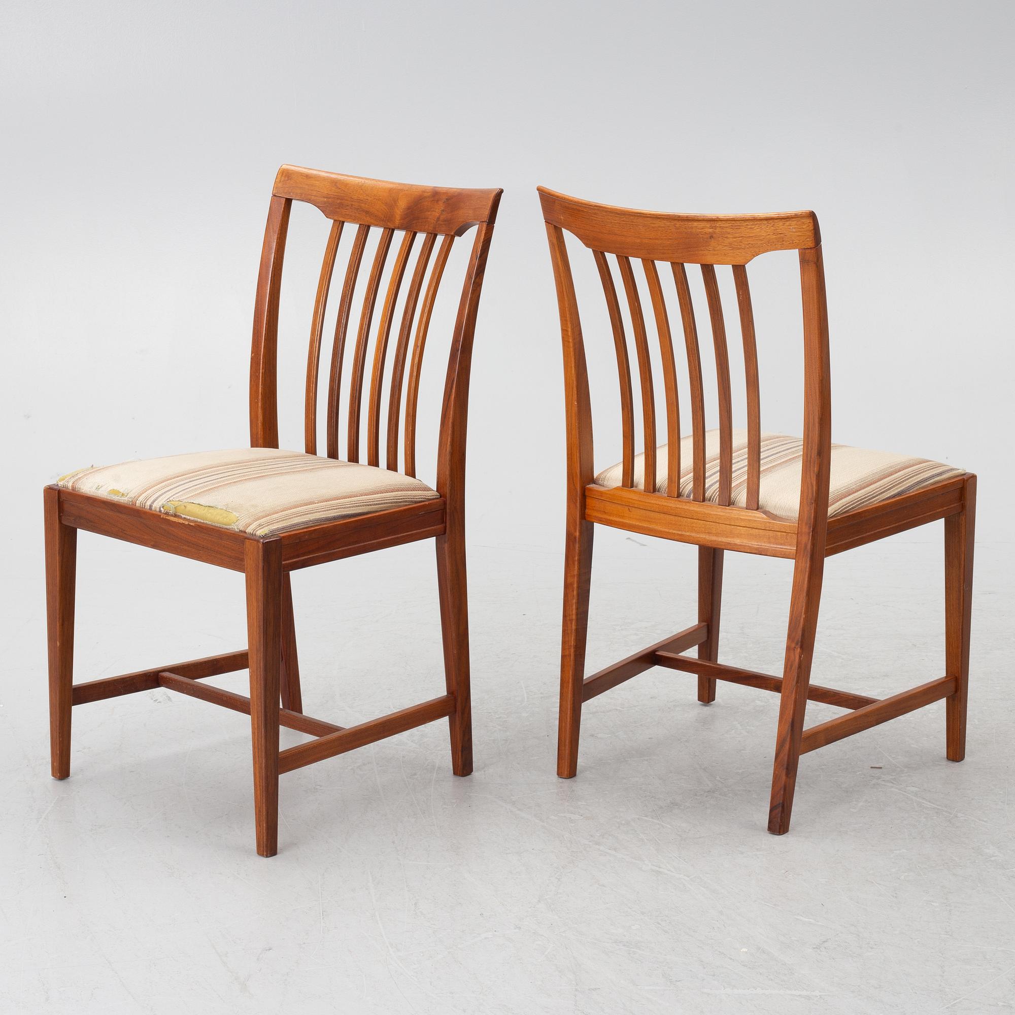 Svante Skogh, matgrupp, 5 delar, "Vindö", Balders snickeri, Vaggeryd, 1900-talets andra hälft.