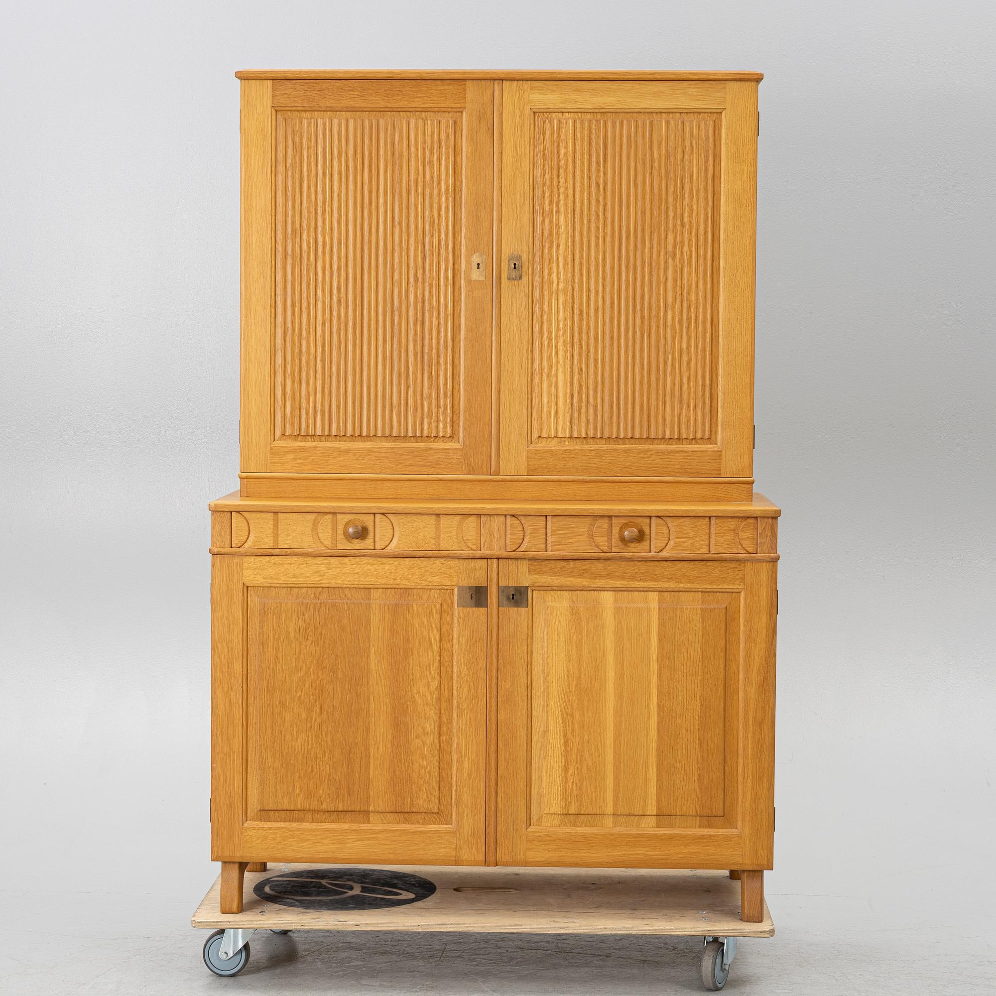 Carl Malmsten, cabinet, "Calmare Nyckel", second half of the 20th century.