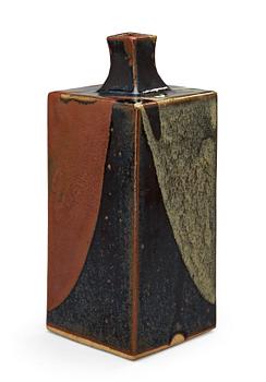 955. A stoneware vase attributed to Shoji Hamada, Japan 1960's.