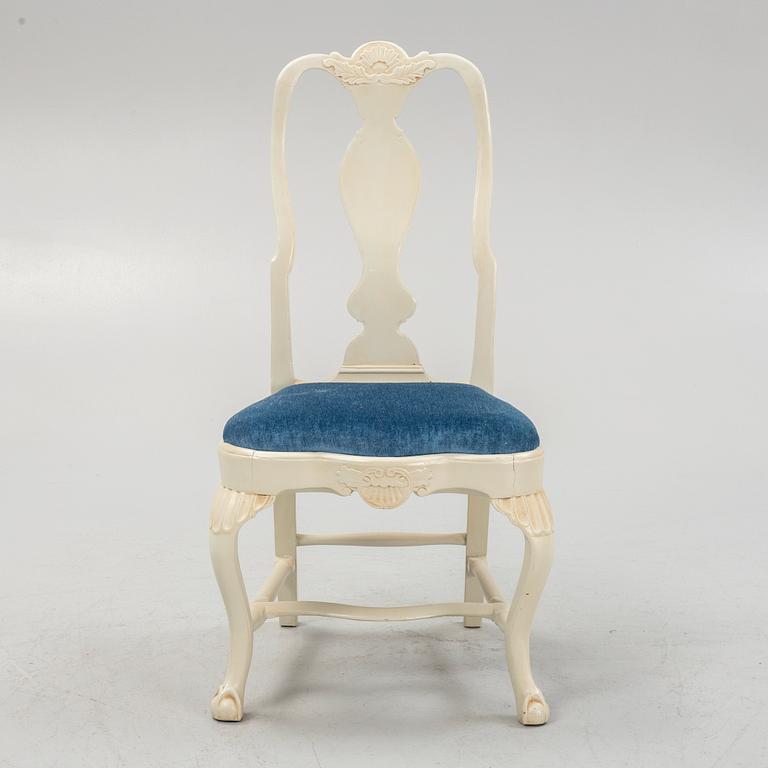 Four 18th Century Chairs.