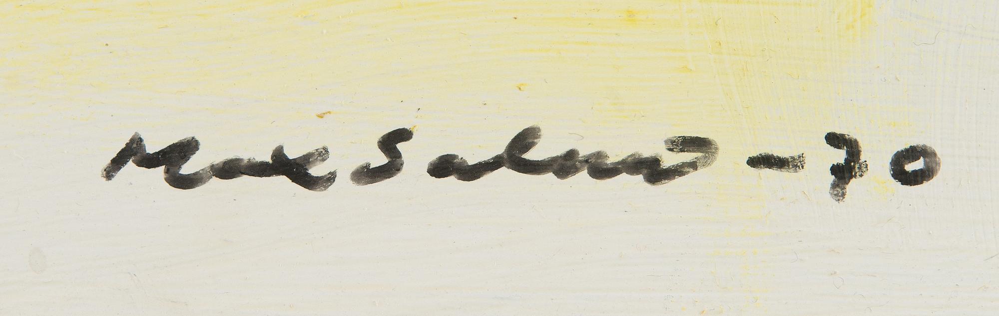Max Salmi, "Neito" (Maiden).