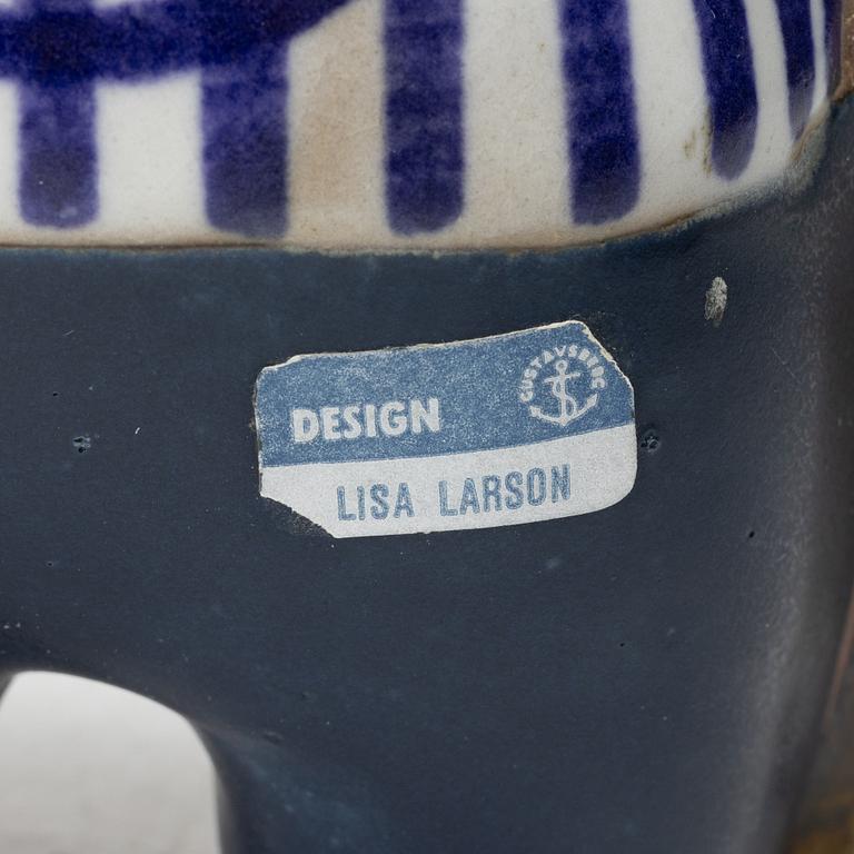 Lisa Larson, Figurines, 4 pcs, “Larsons ungar” and “Världens barn”, Gustavsberg.