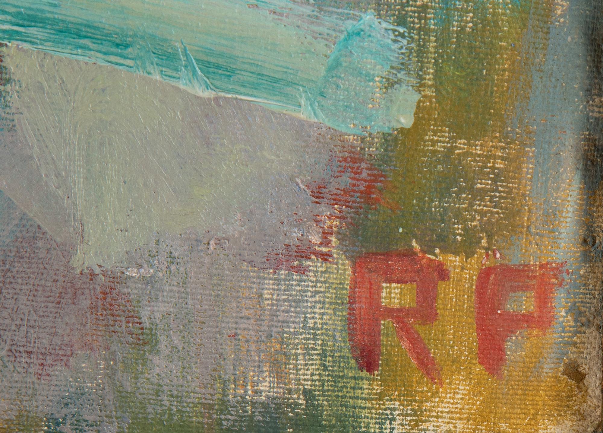 Ragnar Person, oil on canvas/panel, signed RP.