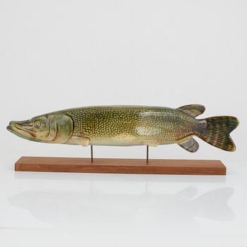 Sven Wejsfelt, figurine/sculpture, stoneware, signed in the clay S W. Gustavsberg, late 20th century.