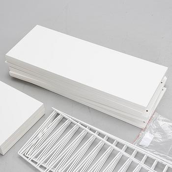 Nils Strinning, shelving system, "String/BFB Shelf", String Design AB, 2000s.