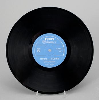 SKIVOR, 2 st, "Ingo - Floyd" samt "The Beatles", 1959, 1963.