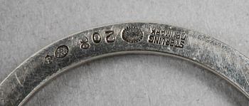 PARTI SILVER, 16 delar, bl a Jonas Elg, Västerås, 1808, Mikael Åström, Stockholm, verksam 1764-91 och Georg Jensen.