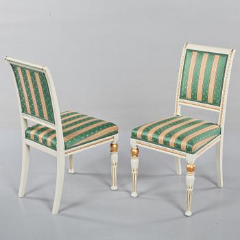 STOLAR, 6 st, gustaviansk stil, tidigt 1900-tal.