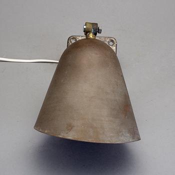 VÄGGLAMPA, industri, 1900-talets mitt.