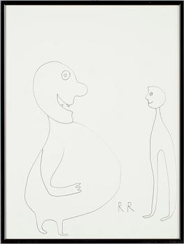 Roger Risberg · ROGER RISBERG, teckning, sign.