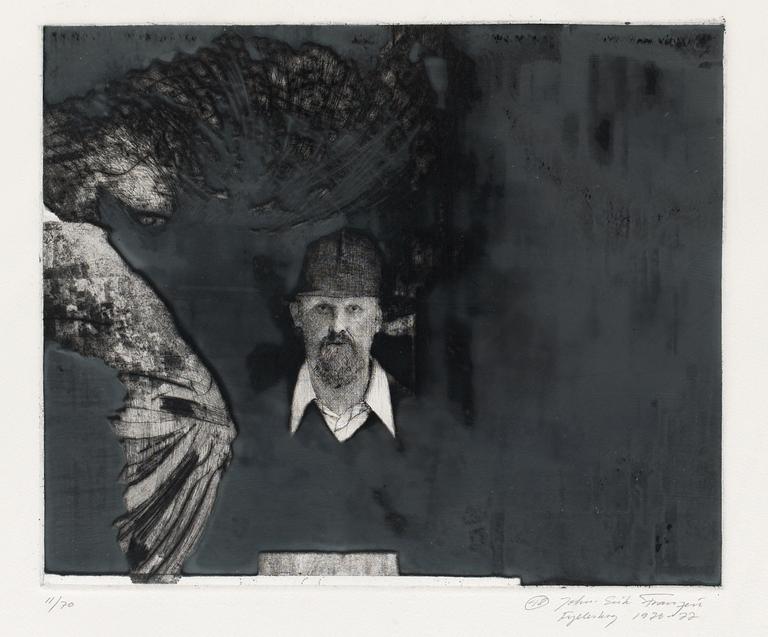John-E Franzén, Self portrait.