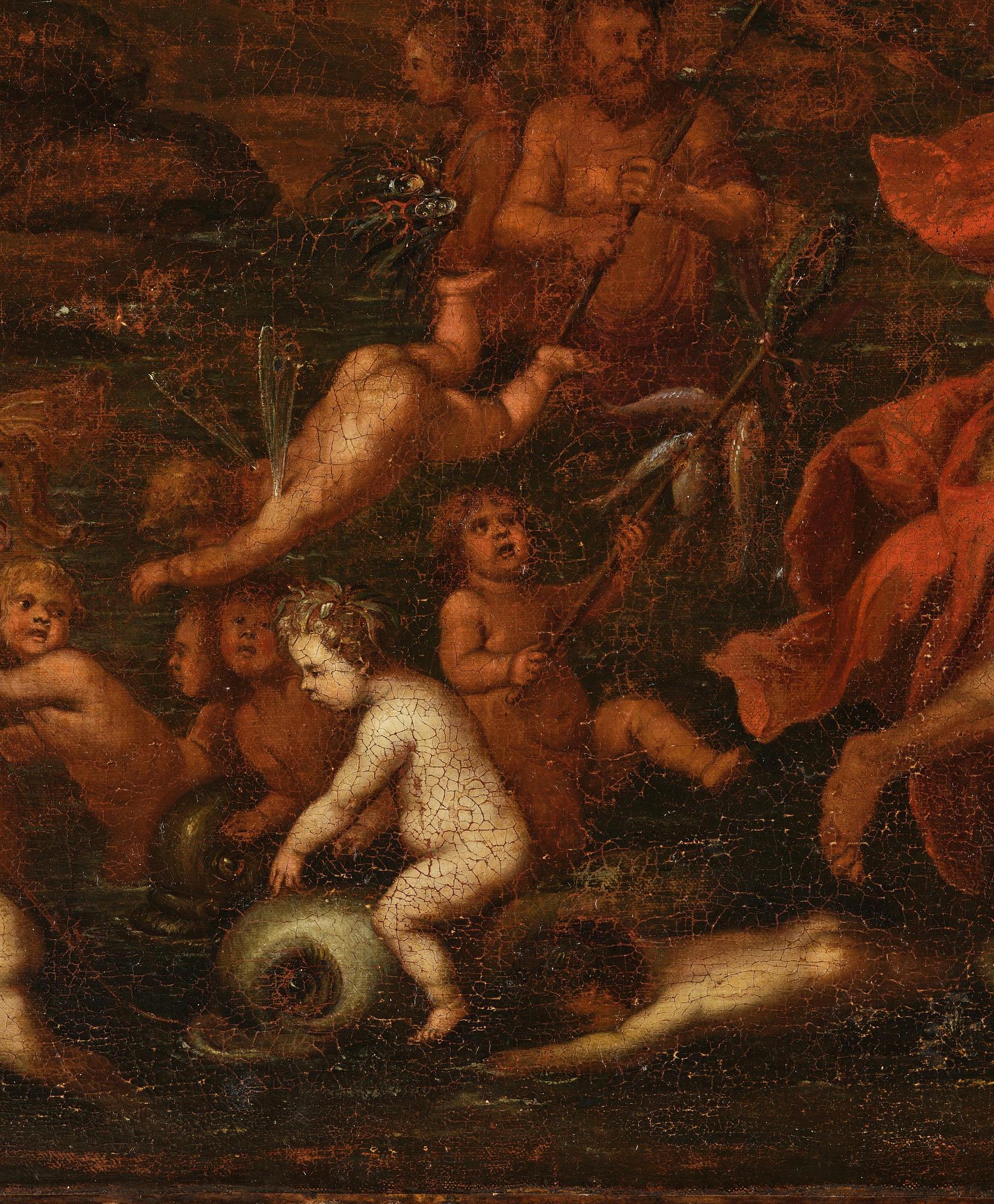 Frans Francken II, hans ateljé, Amfitrites triumf.