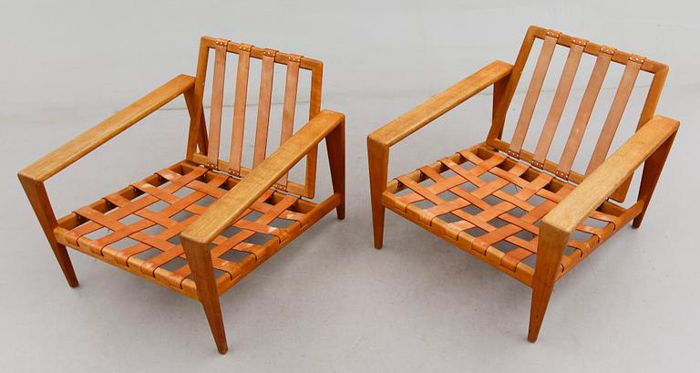 FÅTÖLJER, 1 par, Svante Skogh, Säffle Möbelfabrik, 1900-talets andra hälft.