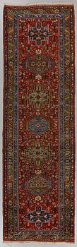 GALLERIMATTA, kaukasisk, old/semiantik, ca 310 x 95 cm.