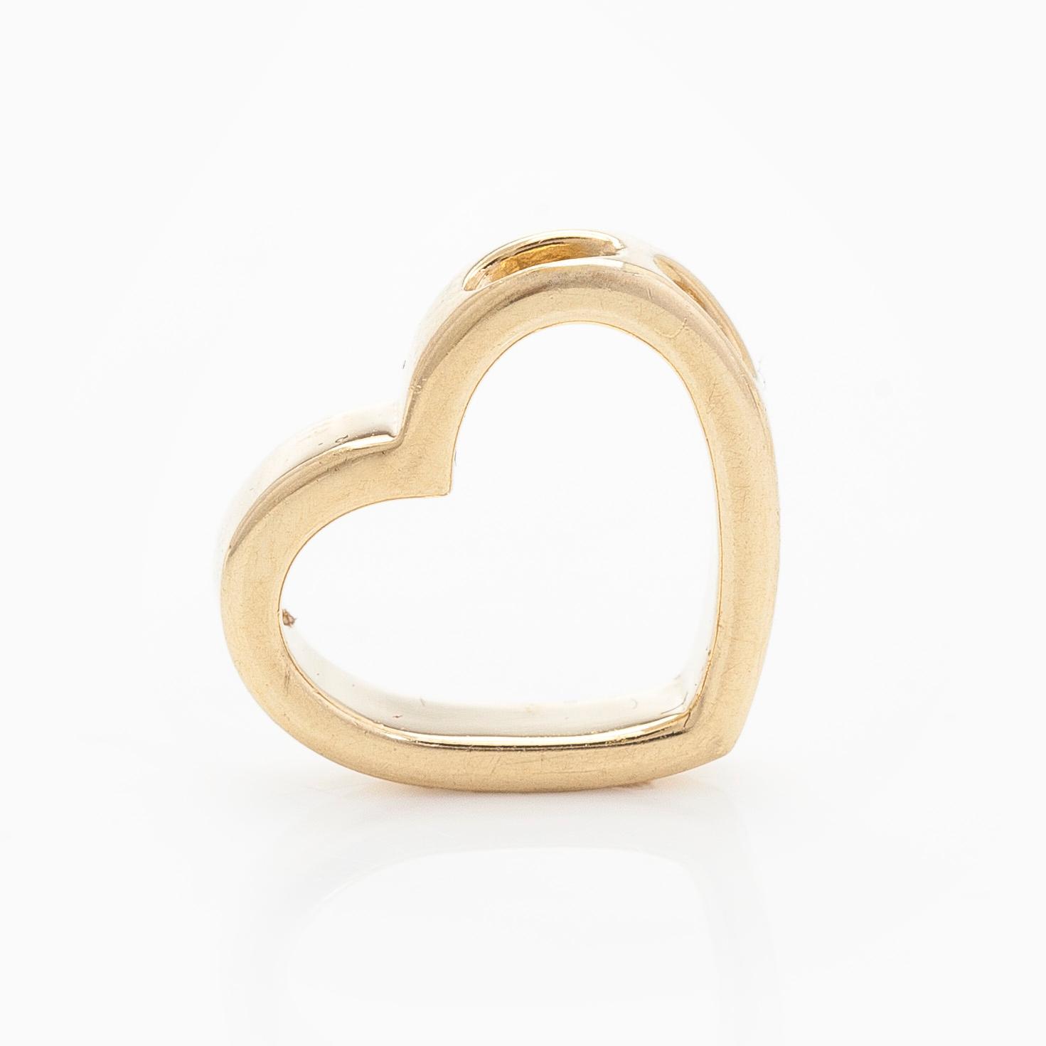 Riipus, briljanttihiotut timantit, 14K kultaa, Kulta-Kamari, Helsinki.