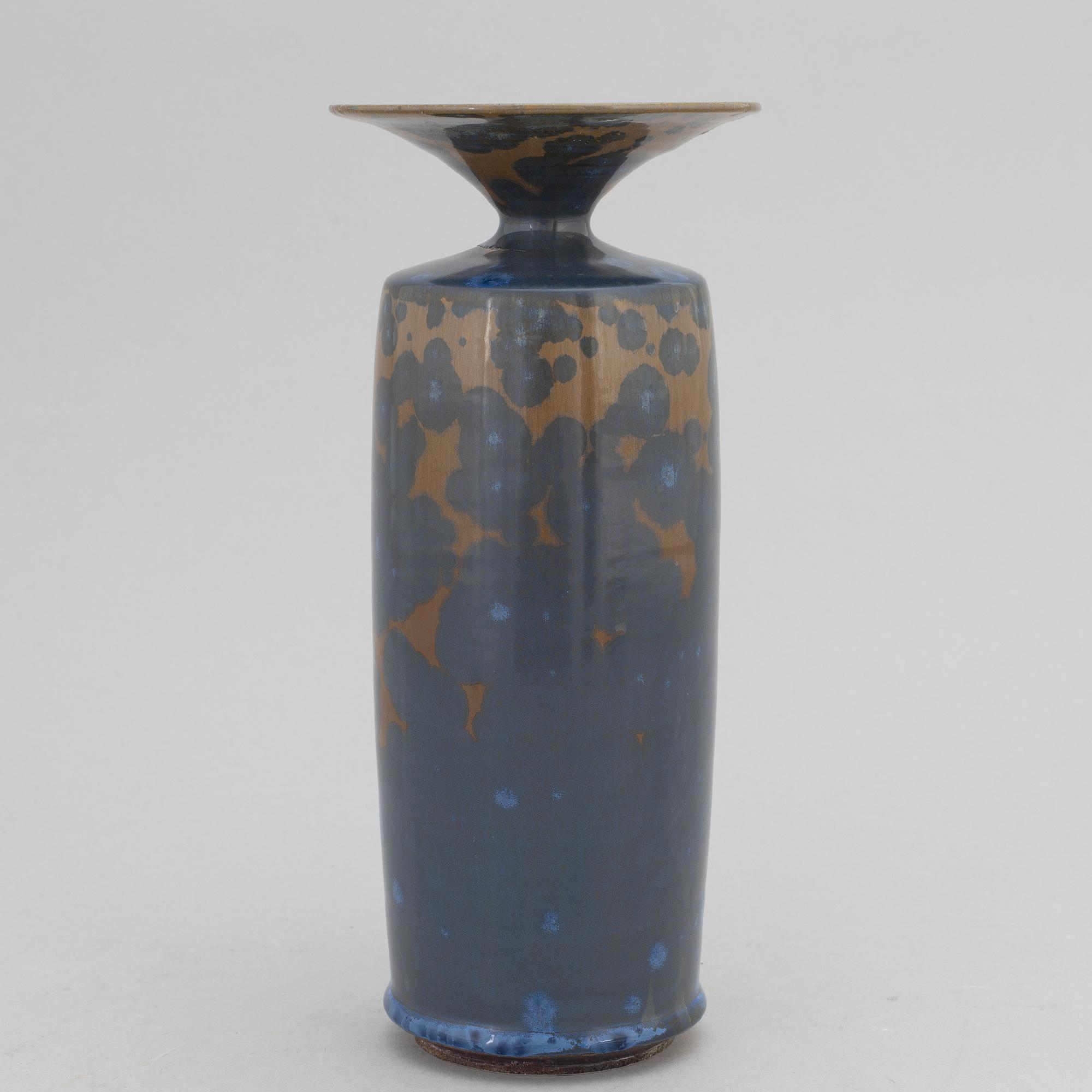 Isak Isaksson, a unique stoneware vase.