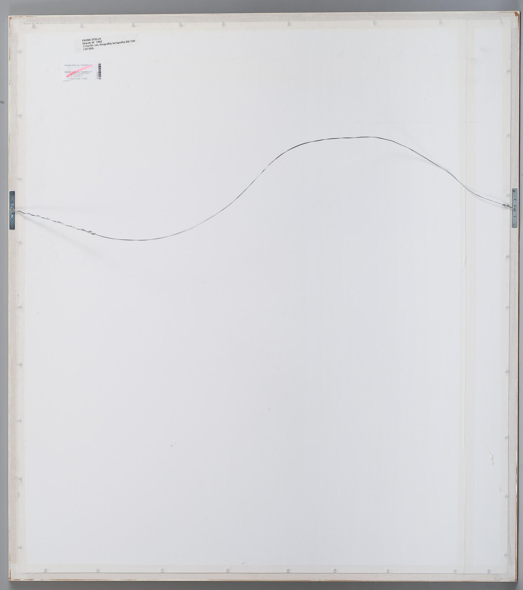 Frank Stella, "SHARDS III".