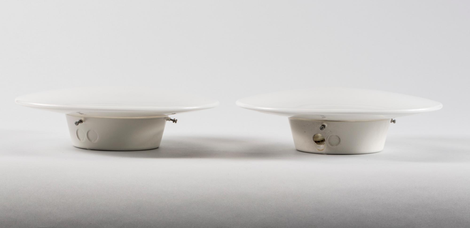 TAKLAMPOR, ett par, "Eclipta Lamp Small", Arne Jacobsen.