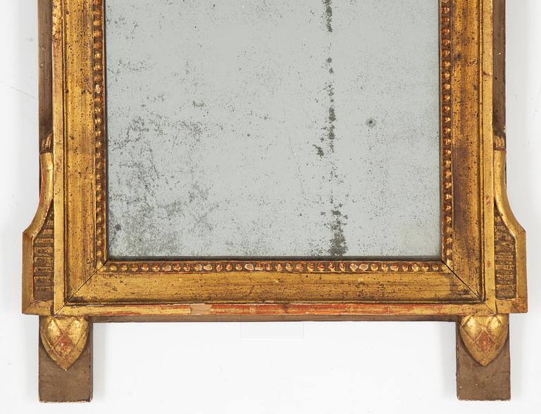 A Louis XVI mirror, France, late 18th Century.