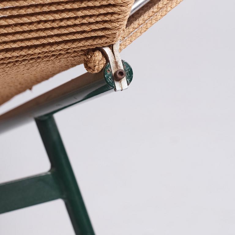 Hans J. Wegner, "Flag Halyard / Snørestolen", easy chair, Getama, Denmark, reportedly 1950s.