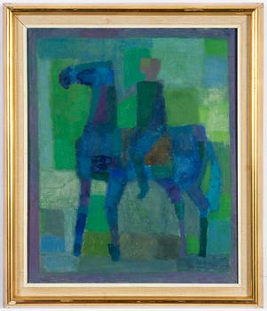 Morten Krohg, olja på duk, signerad och -61.