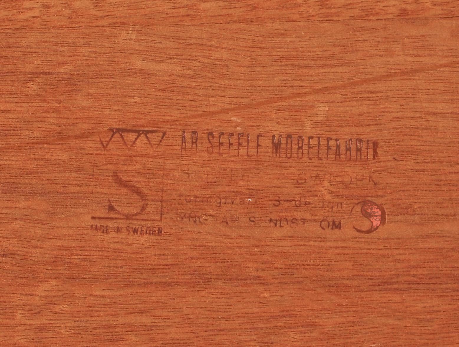 SOFFBORD, Yngvar Sandström, Seffle Möbelfabrik, 1960-tal.