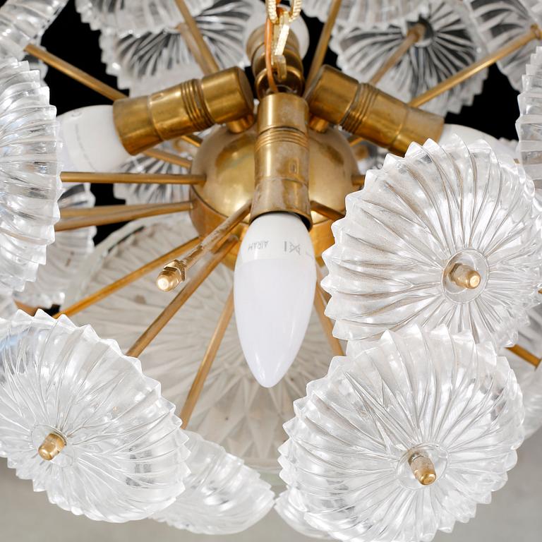 TAKLAMPA, Eriksmåla glas, 1900-talets andra hälft.