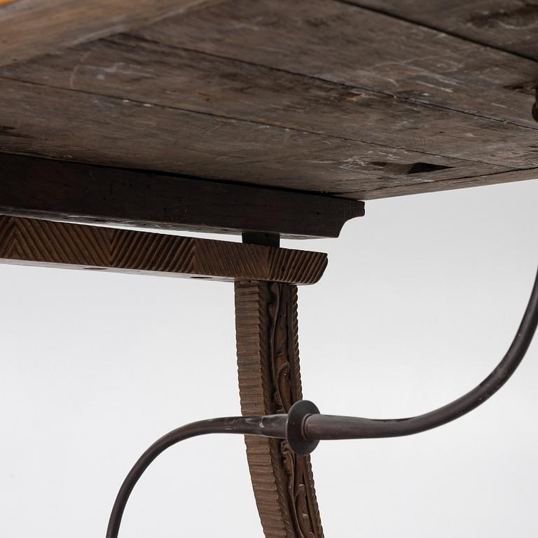 A Spanish table, 19th/20-th century.
