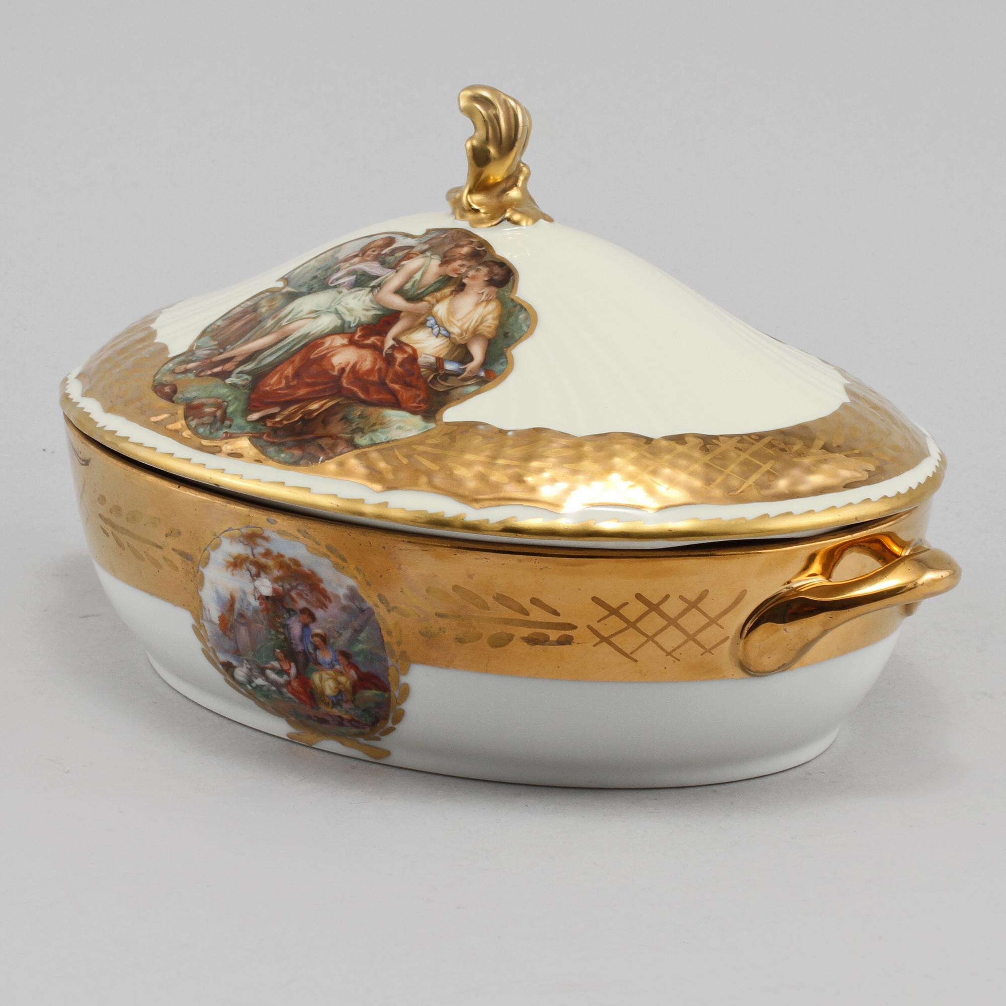 TERRIN, porslin, Royal Copenhagen, 1900-talets andra hälft.
