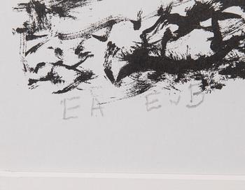 EERO VON BOEHM, litografi, signerad och numrerad EA.