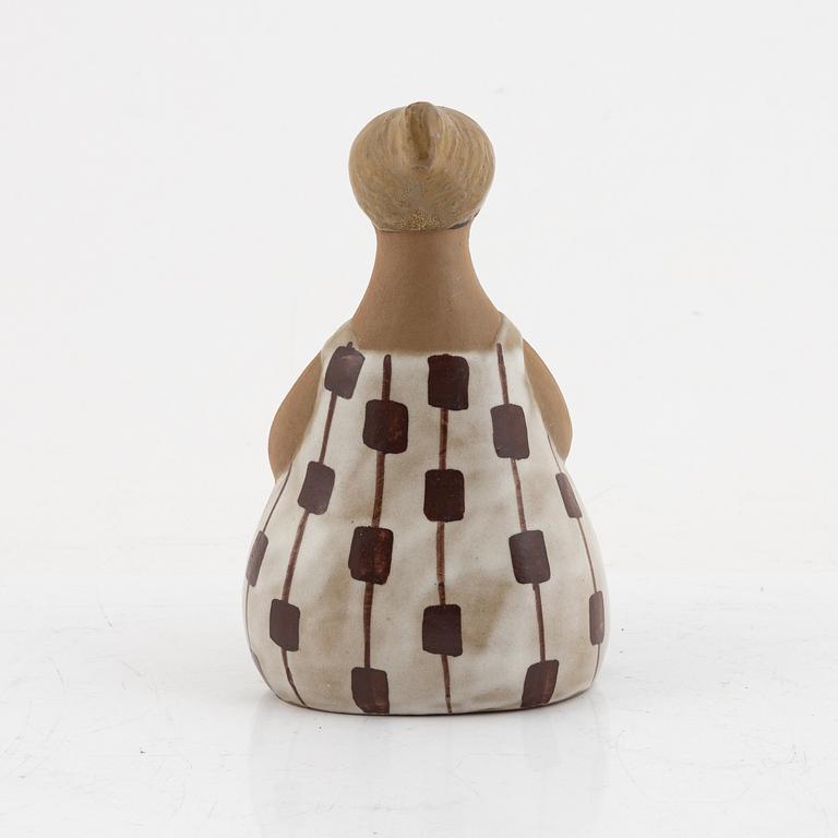 Lisa Larson, figurin, "Charlotta", stengods, Gustavsberg.