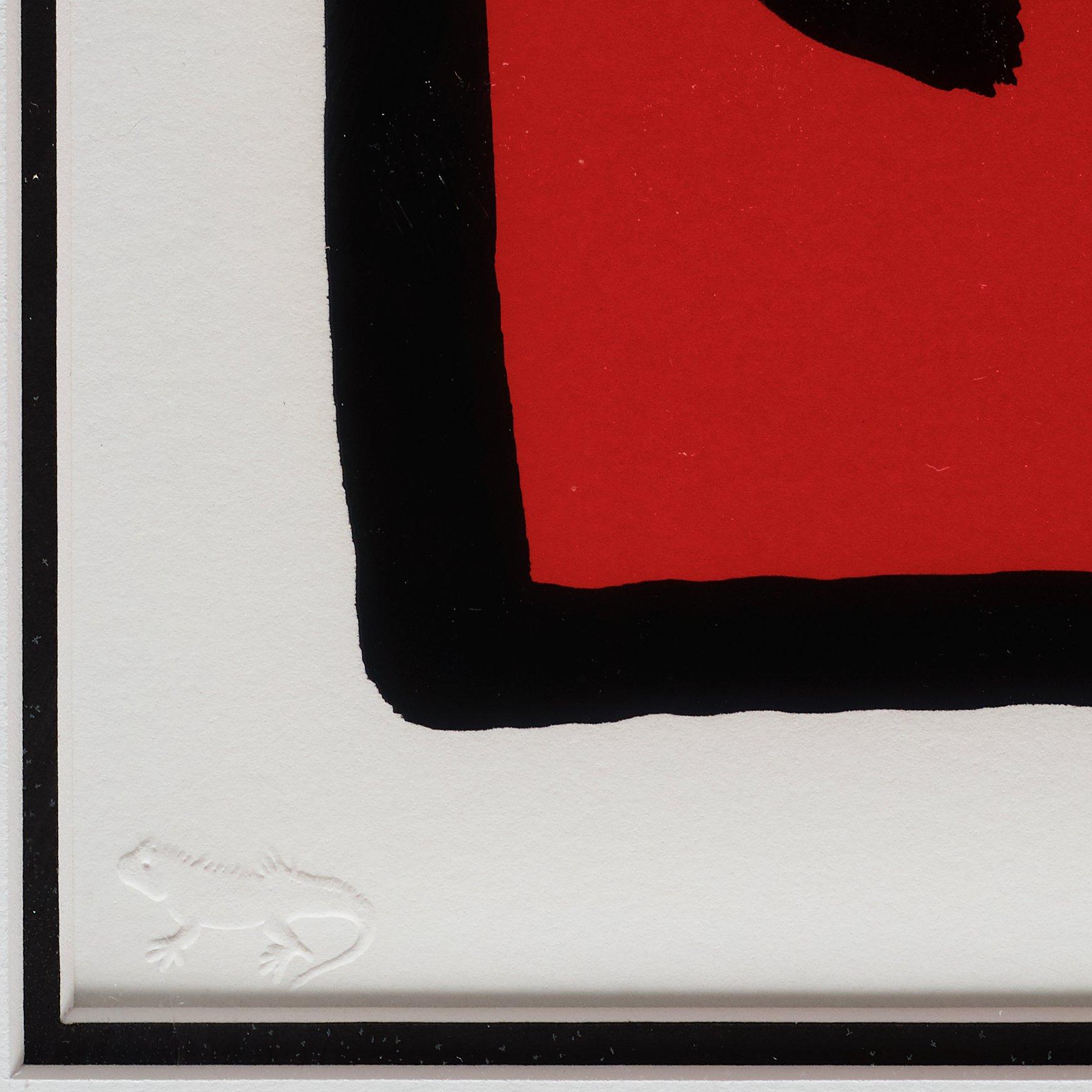 Keith Haring, "Untitled, Pl. 1", from "Pop Shop IV series".