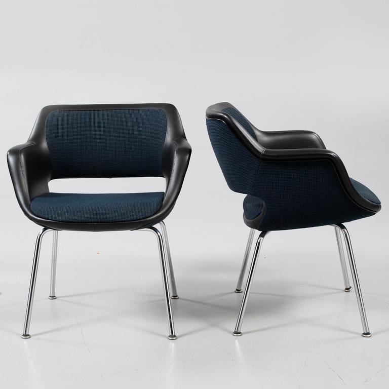 STOLAR, 2 st, "557/558"/"Kilta", Olli Mannermaa för Martela Oy, Finland, 1960-tal.