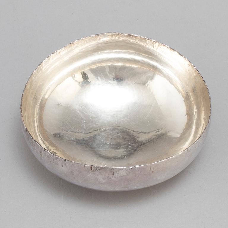 REY URBAN, a sterling silver bowl, Stockholm, 1981.
