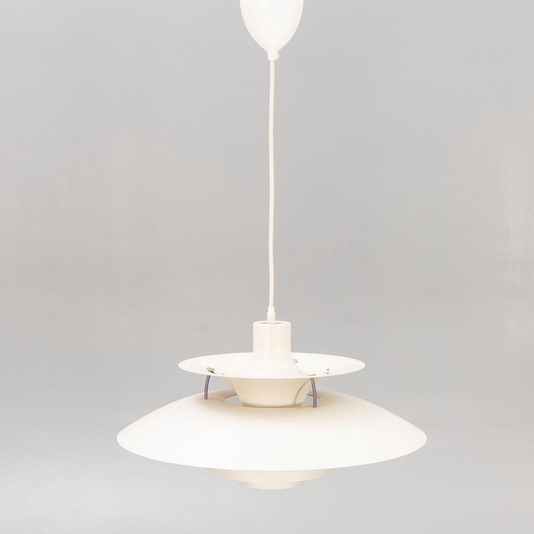 A Poul Henningsen PH 5 ceiling pendant for Louis Poulsen Denmark later part of the 20th century.