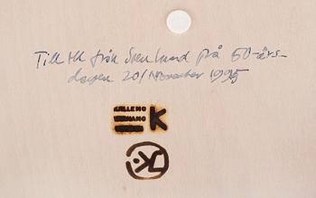 JOHN KANDELL, fåtölj, "Kontrast", Källemo.