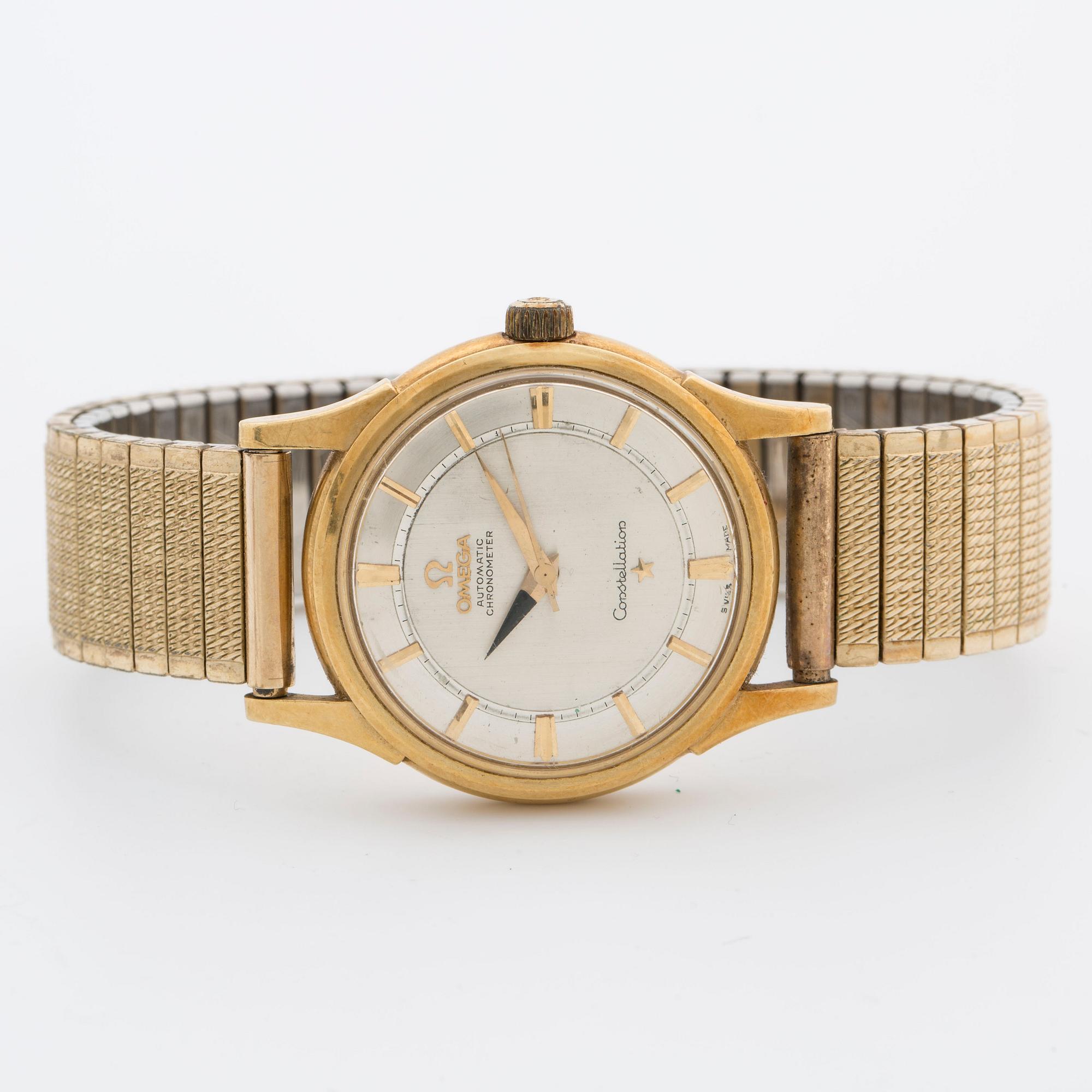 OMEGA, Constellation, Chronometer, armbandsur, 34 mm,