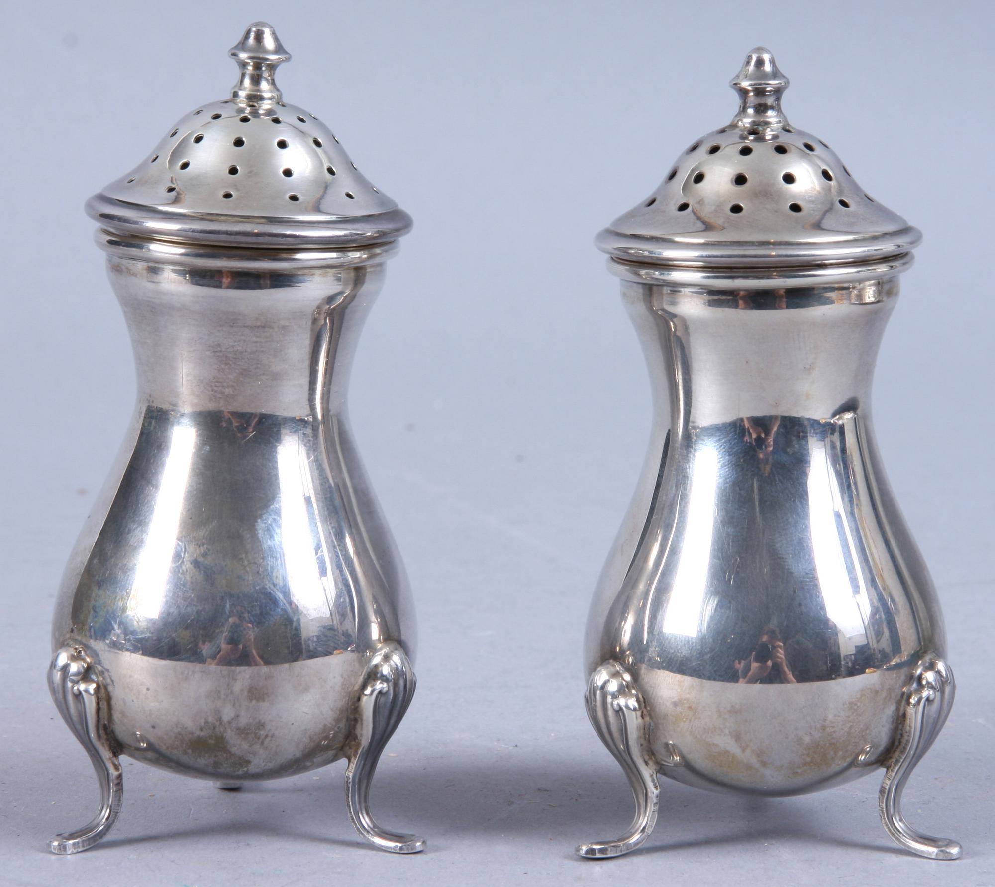 PARTI SILVER, 4 delar, bl a nyrokoko.