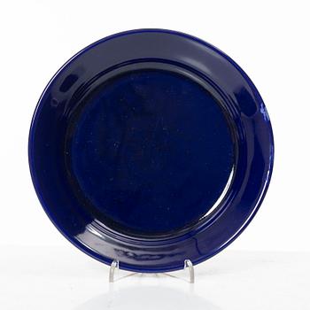 Karin Björquist, tea service' Kobolt', Gustavsberg, (39 pieces).