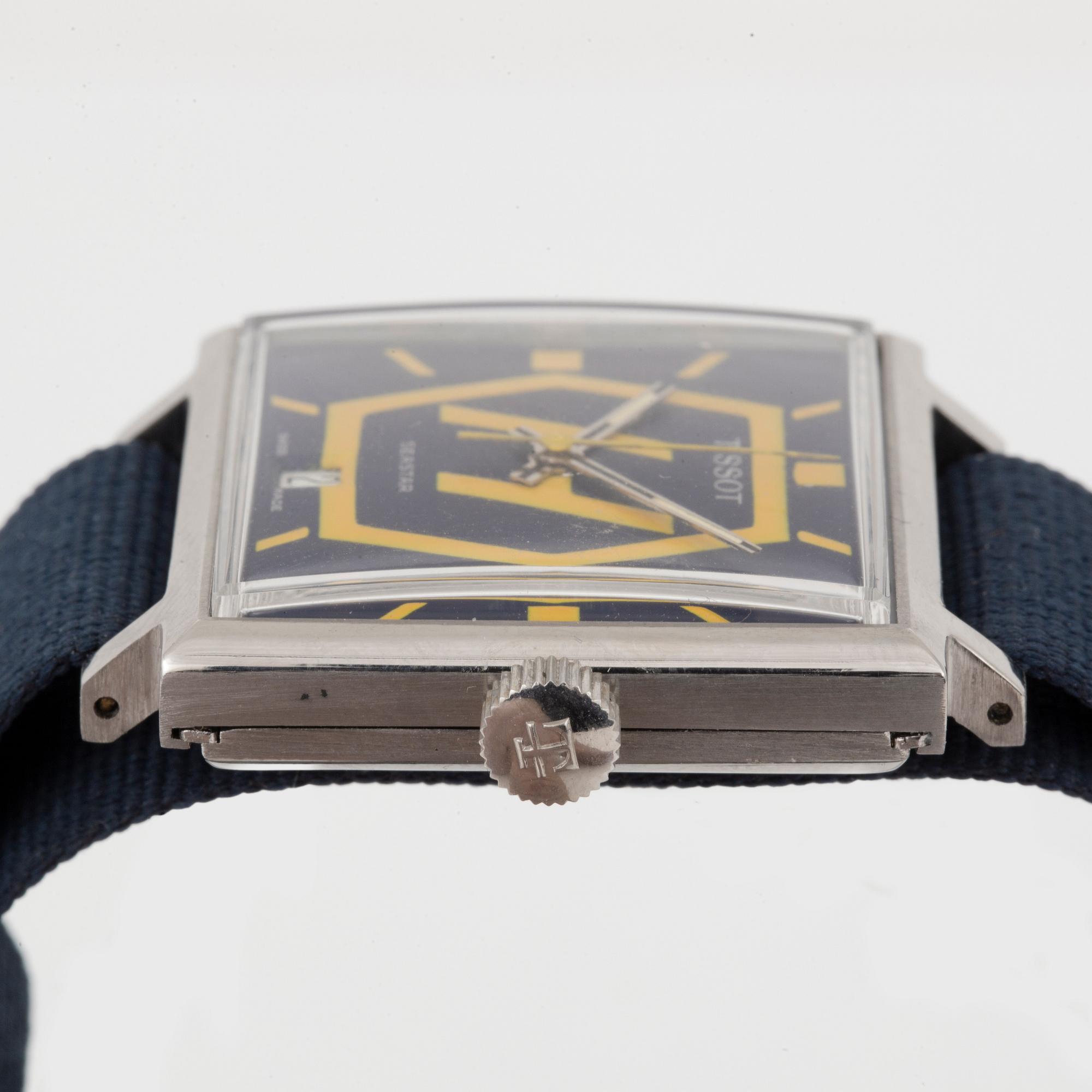 TISSOT, Seastar, "Högertrafikomläggningen 3/9 1967", wristwatch, 30,5 x 30,5 mm,